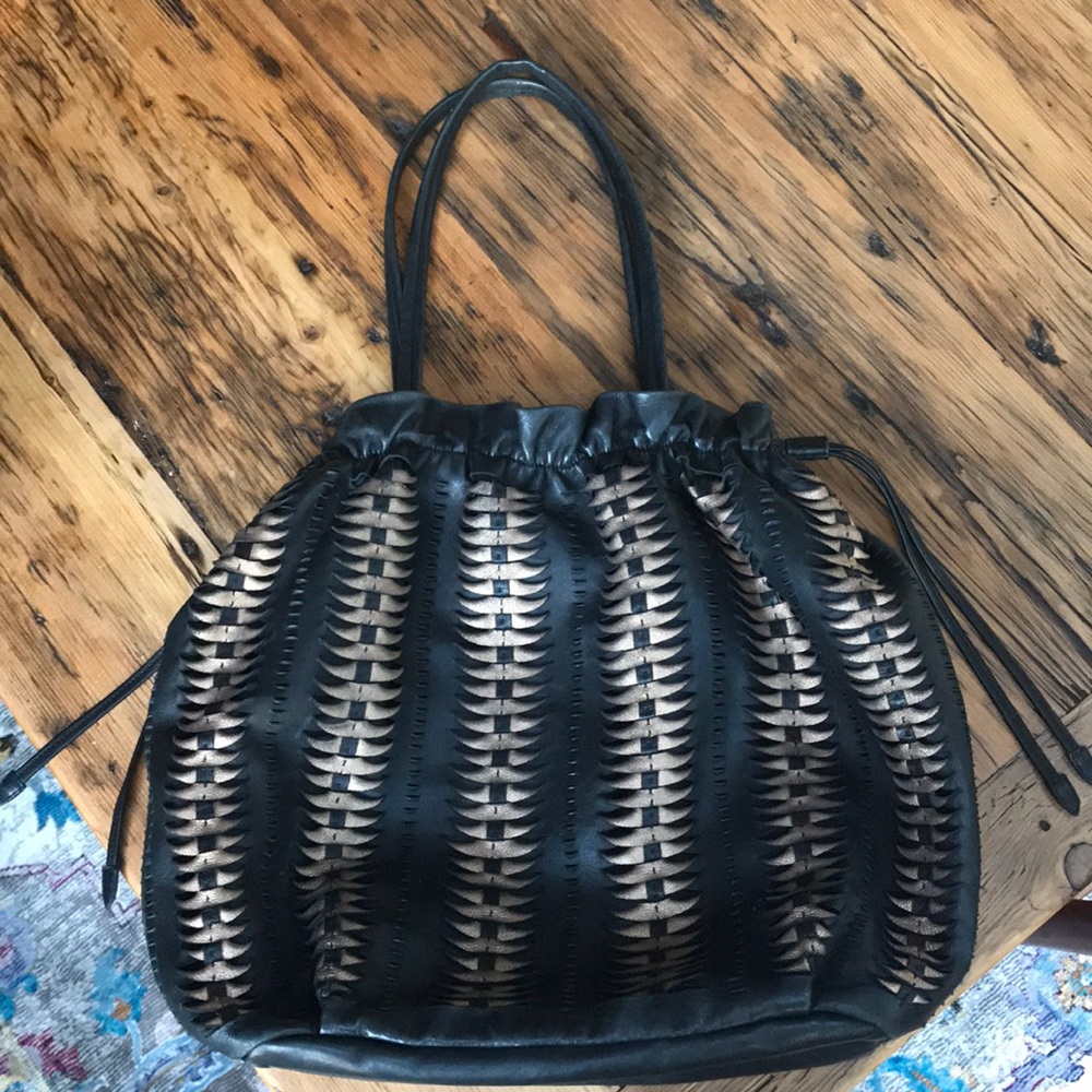 Soft leather bag Ellie Tahari bag.